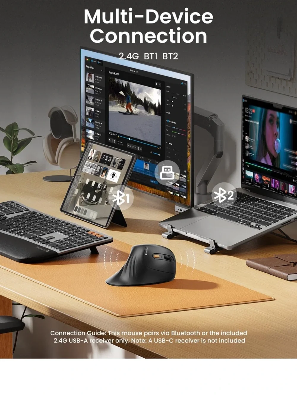 N/A black ergonomic